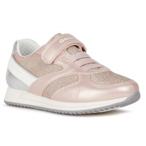 Sneakers Geox J Jensea Girl Rose White Sneakers Geox J Jensea Girl Rose White