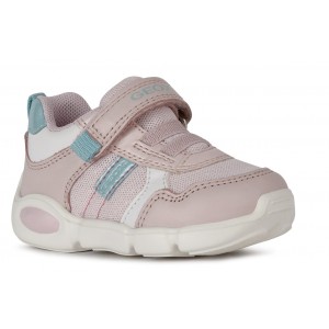 Sneakers Geox B Pillow Girl Light Rose White Sneakers Geox B Pillow Girl Light Rose White