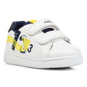 Sneakers Geox B Djrock Boy B252CB 000BC C0552 White Fluo Yellow Sneakers Geox B Djrock Boy B252CB 000BC C0552 White Fluo Yellow
