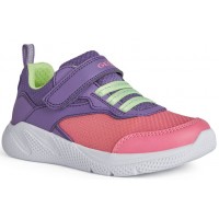 Sneakers Geox J Sprintye Girl J25FWA 014AJ CN88L Violet Fluo Fuchsia Sneakers Geox J Sprintye Girl J25FWA 014AJ CN88L Violet Fluo Fuchsia