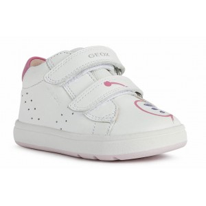 Sneakers Geox B Biglia Girl B044CC 08554 C0563 White Fuchsia