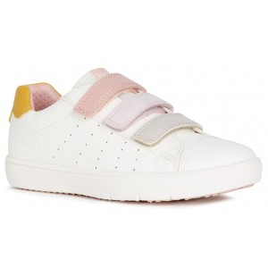 Sneakers Geox J Silenex Girl J15DWB 000BC C0406 White Pink