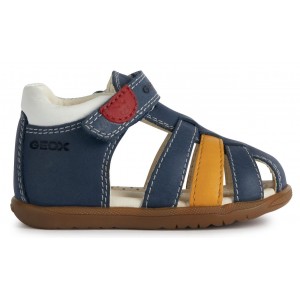 Sandale Geox B S Macchia B254VA 0CL85 C4229 Navy Dark Yellow