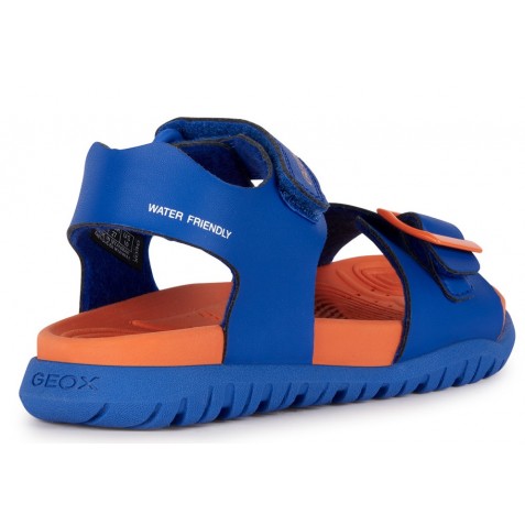 Sandale Geox J Sandal Fusbetto J35HMA 000BC C0685 Royal Orange Sandale Geox J Sandal Fusbetto J35HMA 000BC C0685 Royal Orange
