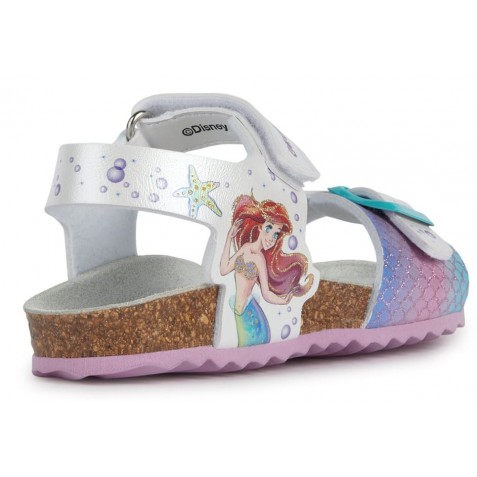 Sandale Geox J Adriel J358MA 000NF C1044 White Aquamarine