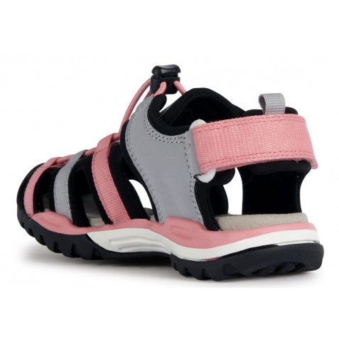 Sandale Geox J Borealis J350WA 05015 C0043 Grey Black Sandale Geox J Borealis J350WA 05015 C0043 Grey Black