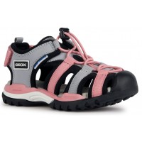Sandale Geox J Borealis J350WA 05015 C0043 Grey Black Sandale Geox J Borealis J350WA 05015 C0043 Grey Black