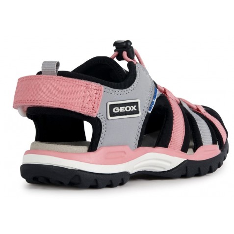 Sandale Geox J Borealis J350WA 05015 C0043 Grey Black Sandale Geox J Borealis J350WA 05015 C0043 Grey Black