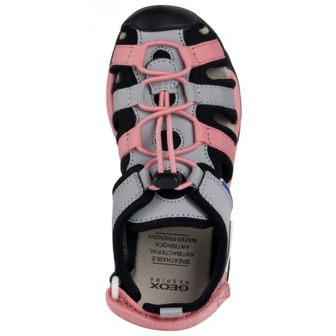 Sandale Geox J Borealis J350WA 05015 C0043 Grey Black Sandale Geox J Borealis J350WA 05015 C0043 Grey Black