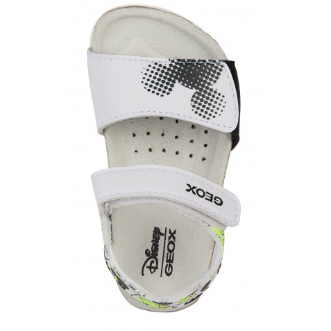 Sandale Geox B Sandal Chalki Boy B152QC 000BC C0552 White Fluo Yellow Sandale Geox B Sandal Chalki Boy B152QC 000BC C0552 White Fluo Yellow