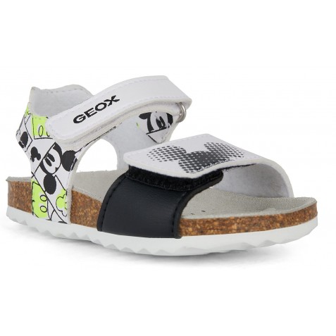 Sandale Geox B Sandal Chalki Boy B152QC 000BC C0552 White Fluo Yellow Sandale Geox B Sandal Chalki Boy B152QC 000BC C0552 White Fluo Yellow