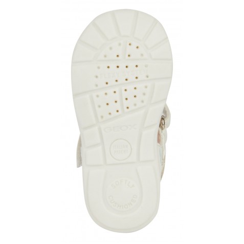 Sandale Geox B Elthan Girl B451QD 000BC C0653 White Multicolor