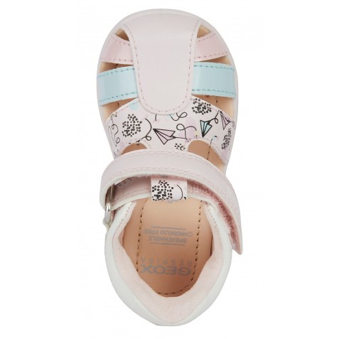 Sandale Geox B Elthan Girl B451QD 000BC C8206 Pink Multicolor
