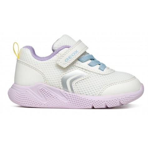 Sneakers Geox J Sprintye G B Mesh Geobuck J36Fwb 01454 C0761 White Liliac