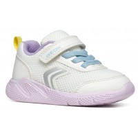 Sneakers Geox J Sprintye G B Mesh Geobuck J36Fwb 01454 C0761 White Liliac Sneakers Geox J Sprintye G B Mesh Geobuck J36Fwb 01454 C0761 White Liliac