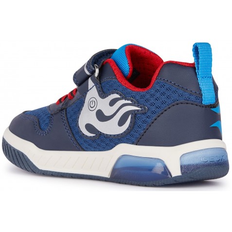 Sneakers Geox J Inek Boy J459CC 01454 C0693 Navy Lt Blue