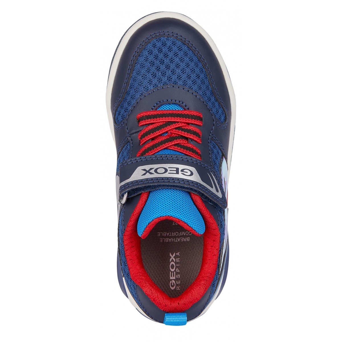 Sneakers Geox J Inek Boy J459CC 01454 C0693 Navy Lt Blue, Copii