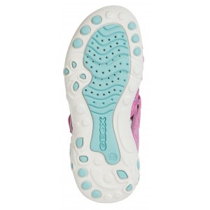 Sandale Geox J Sandal Whinberry G J45GRC 0EE04 C8N4A Fuchsia Aqua