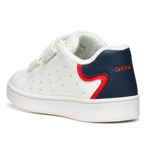 Sneakers Geox B Eclyper A Vit Sint B365La 000Bc C0653 White Multicolor