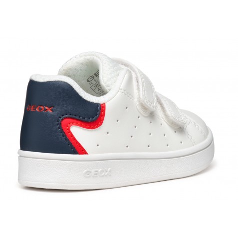 Sneakers Geox B Eclyper A Vit Sint B365La 000Bc C0653 White Multicolor