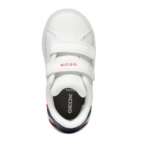 Sneakers Geox B Eclyper A Vit Sint B365La 000Bc C0653 White Multicolor