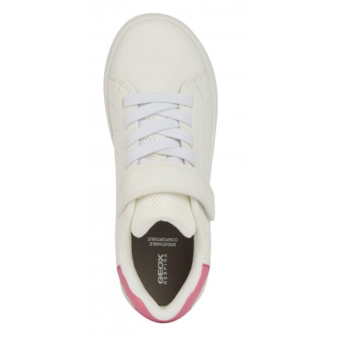 Sneakers Geox J Eclyper A Vit Sint J36Lra 000Bc C0563 White Fuchsia