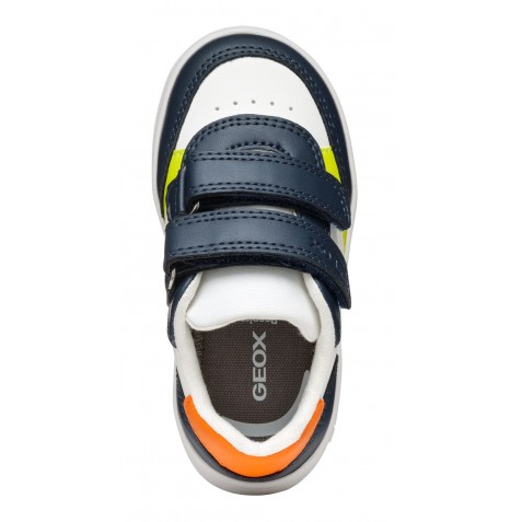 Sneakers Geox B Eclyper A Geobuck Nylon B555La 054Fu C4211 Navy White