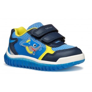 Sneakers Geox B Lightyloo A Vit Sint B555Za 0Bc14 Cf44D Mesh Navy Azure