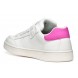 Sneakers Geox J Eclyper B Geobuck Tessuto J55Lrb 05411 C0563 White Fuchsia