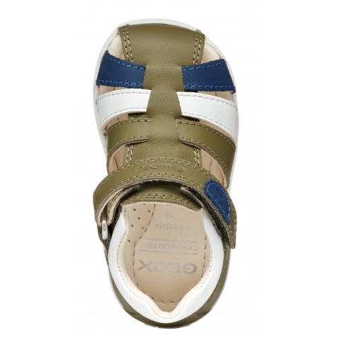 Sandale Geox B S Macchia B A Nappa Gbk B254Va 08554 C3203 Pistachio White