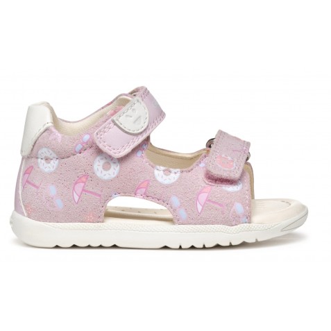 Sandale Geox B S Macchia G A Cam St Gbk B254Wa 00754 C8555 Pink Ivory