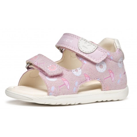 Sandale Geox B S Macchia G A Cam St Gbk B254Wa 00754 C8555 Pink Ivory