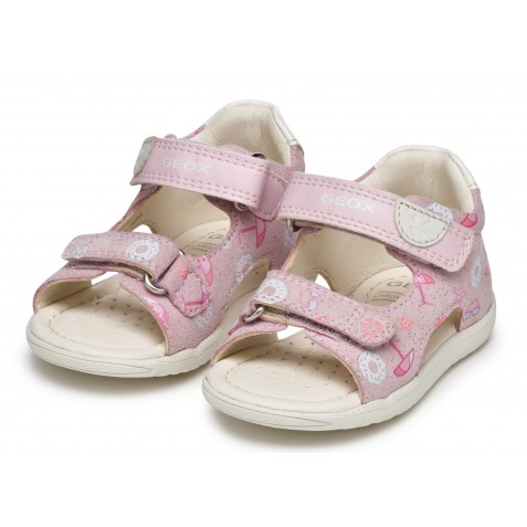 Sandale Geox B S Macchia G A Cam St Gbk B254Wa 00754 C8555 Pink Ivory