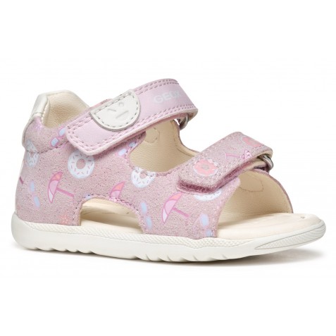 Sandale Geox B S Macchia G A Cam St Gbk B254Wa 00754 C8555 Pink Ivory