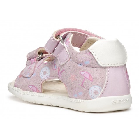 Sandale Geox B S Macchia G A Cam St Gbk B254Wa 00754 C8555 Pink Ivory