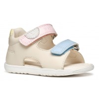 Sandale Geox B S Macchia G A Nap Ver Sin B254Wa 08502 C1M2M Lt Ivory Lt Yellow Sandale Geox B S Macchia G A Nap Ver Sin B254Wa 08502 C1M2M Lt Ivory Lt Yellow