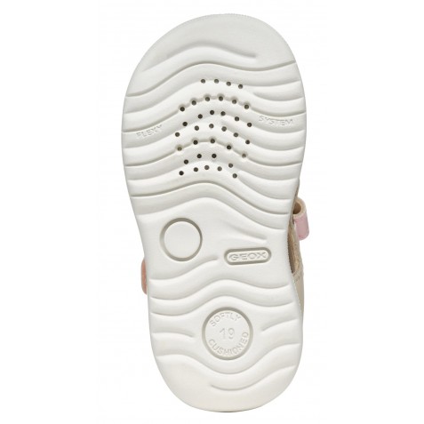 Sandale Geox B S Macchia G A Nap Ver Sin B254Wa 08502 C1M2M Lt Ivory Lt Yellow