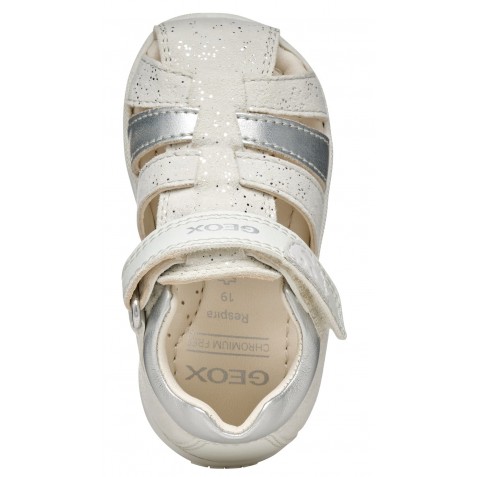 Sandale Geox B S Macchia G B Cam St Sin B254Wb 007Bc C0459 White Silver