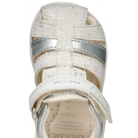 Sandale Geox B S Macchia G B Cam St Sin B254Wb 007Bc C0459 White Silver