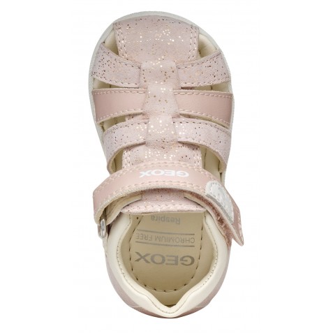 Sandale Geox B S Macchia G B Cam St Sin B254Wb 007Bc C8556 Rose Off White