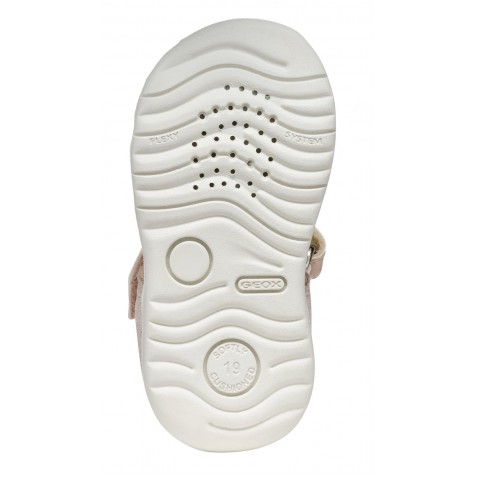 Sandale Geox B S Macchia G B Cam St Sin B254Wb 007Bc C8556 Rose Off White