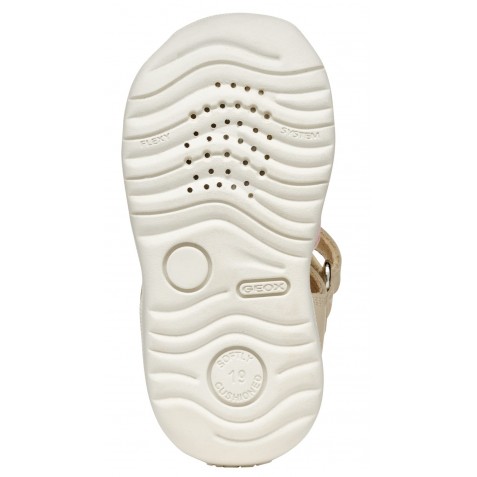 Sandale Geox B S Macchia G B Nap Ver Sin B254Wb 08502 C1M2M Lt Ivory Lt Yellow