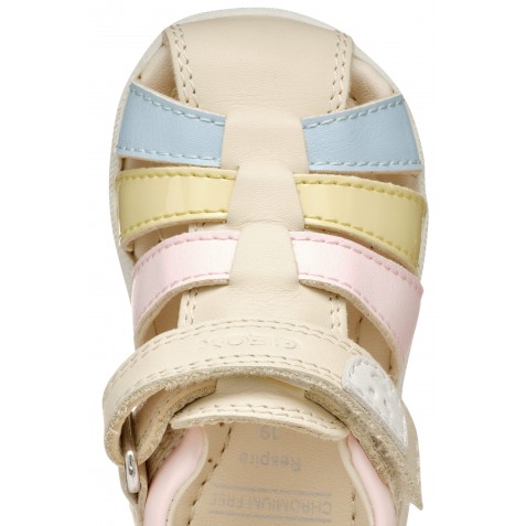 Sandale Geox B S Macchia G B Nap Ver Sin B254Wb 08502 C1M2M Lt Ivory Lt Yellow