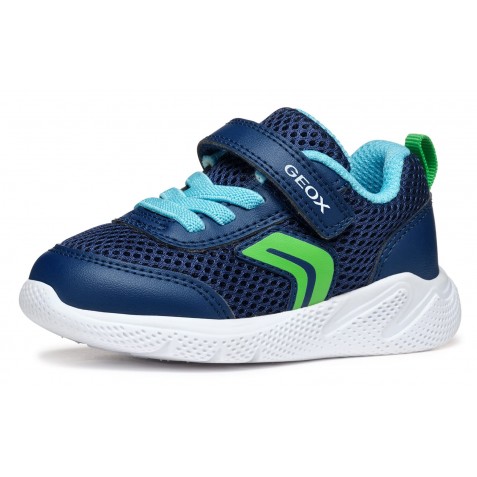 Sneakers Geox B Sprintye B C Mesh Geobuck B454Uc 01454 Cf43U Navy Lt Green Sneakers Geox B Sprintye B C Mesh Geobuck B454Uc 01454 Cf43U Navy Lt Green