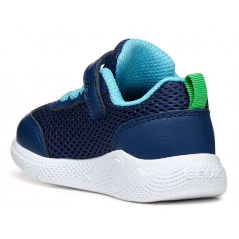 Sneakers Geox B Sprintye B C Mesh Geobuck B454Uc 01454 Cf43U Navy Lt Green Sneakers Geox B Sprintye B C Mesh Geobuck B454Uc 01454 Cf43U Navy Lt Green