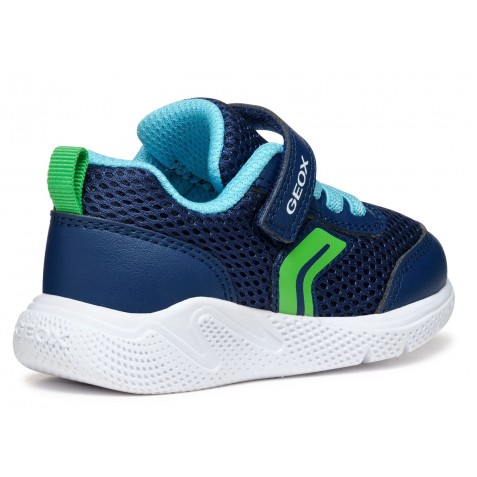 Sneakers Geox B Sprintye B C Mesh Geobuck B454Uc 01454 Cf43U Navy Lt Green Sneakers Geox B Sprintye B C Mesh Geobuck B454Uc 01454 Cf43U Navy Lt Green