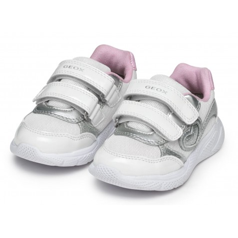 Sneakers Geox B Sprintye G A Mesh Br Ve Si B554Ta 0Gnhh C0007 White Silver Sneakers Geox B Sprintye G A Mesh Br Ve Si B554Ta 0Gnhh C0007 White Silver