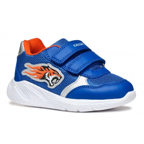 Sneakers Geox B Sprintye B B Mesh Geobuck B554Ub 01454 C0685 Royal Orange