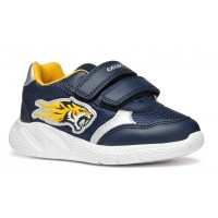Sneakers Geox B Sprintye B B Mesh Geobuck B554Ub 01454 C4229 Navy Dk Yellow Sneakers Geox B Sprintye B B Mesh Geobuck B554Ub 01454 C4229 Navy Dk Yellow