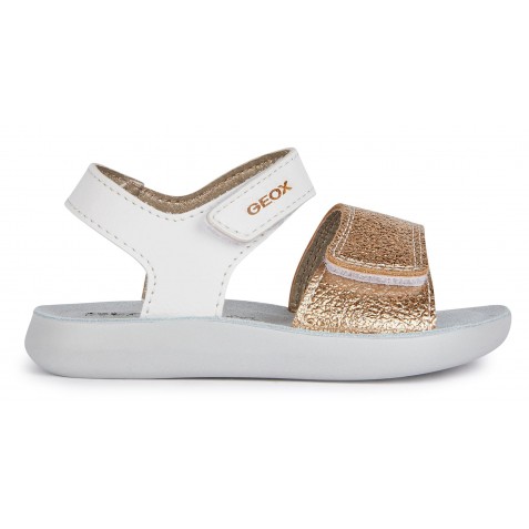 Sandale Geox B Sandal Lightfloppy B Gbk B455Tb 054Aj C0232 White Gold Sandale Geox B Sandal Lightfloppy B Gbk B455Tb 054Aj C0232 White Gold